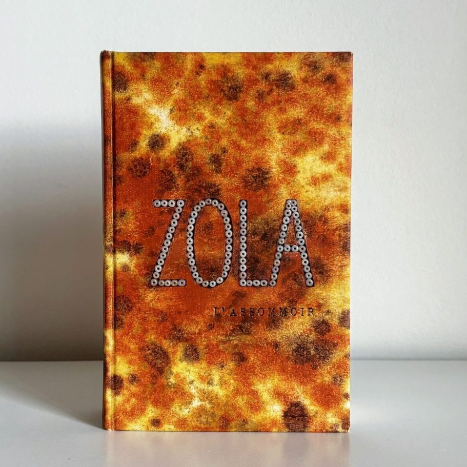 Incrustation de perles, reliure artisanale de création Incrustation de perles, reliure artisanale de création